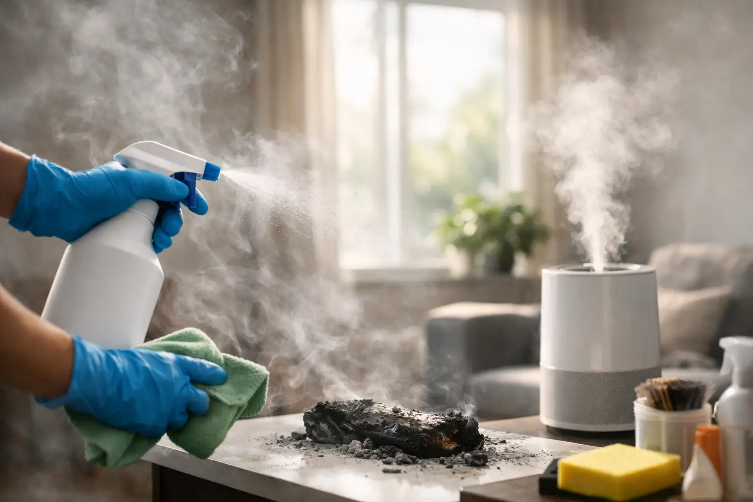 How to Clean Smoke Odor From Your Home